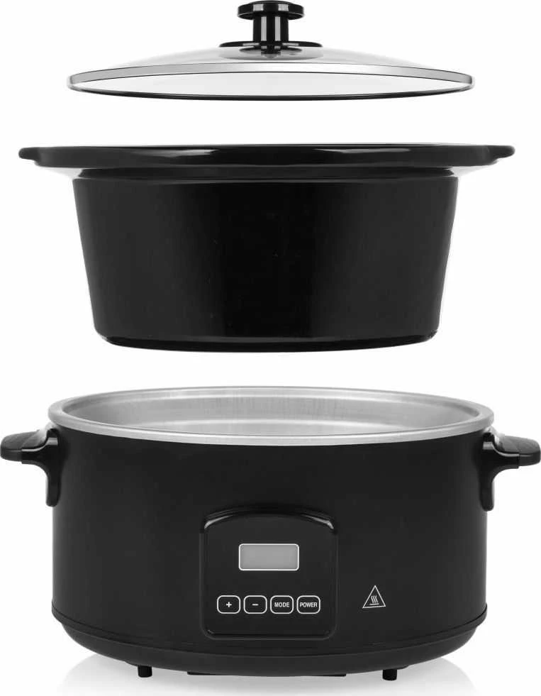 Tristar | Digital Slowcooker | VS-3920 | 210 W | Nerūdijantis plienas | 4.5 L | Number of programs 4 | Juodas