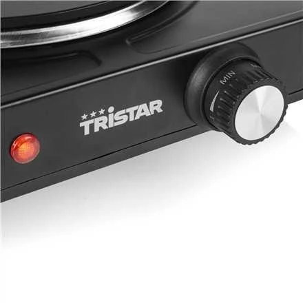 Tristar stalo kaitlentė | KP-6151 | Degiklių / virimo zonų skaičius: 1 | Elektrinė | Juodas