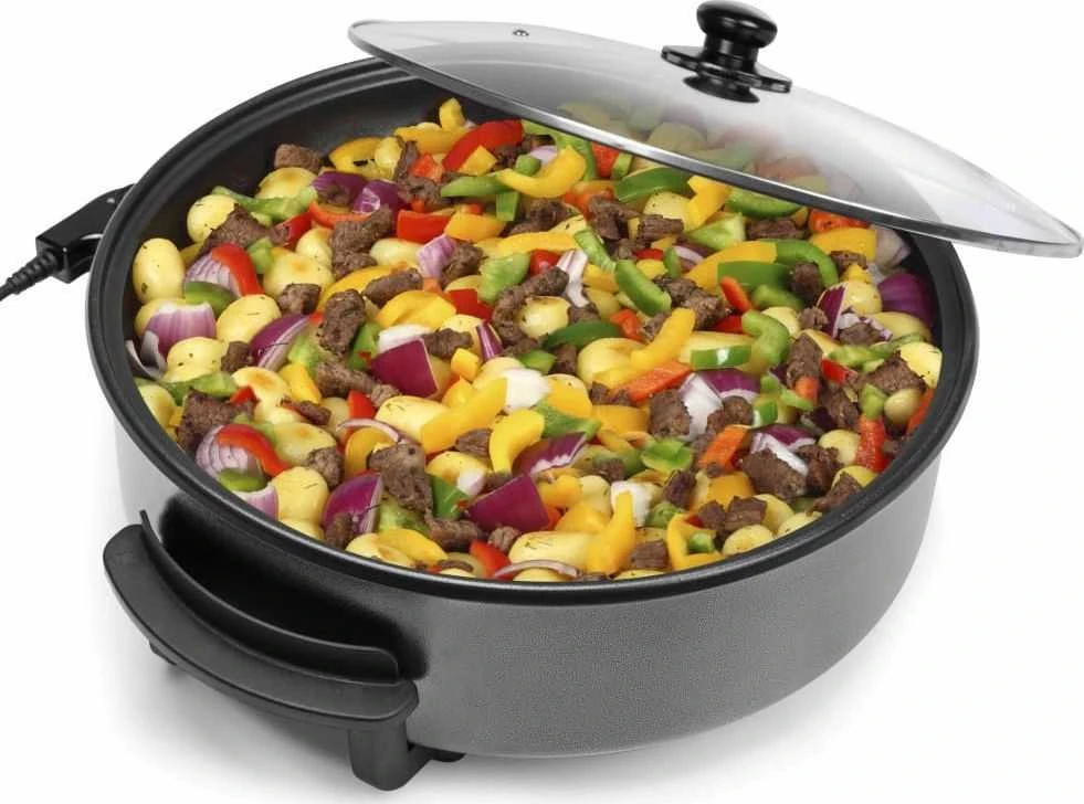 Tristar Multifunctional Grilis Pan XXL | PZ-9145 | Electric Grilis | 1500 W | Juodas