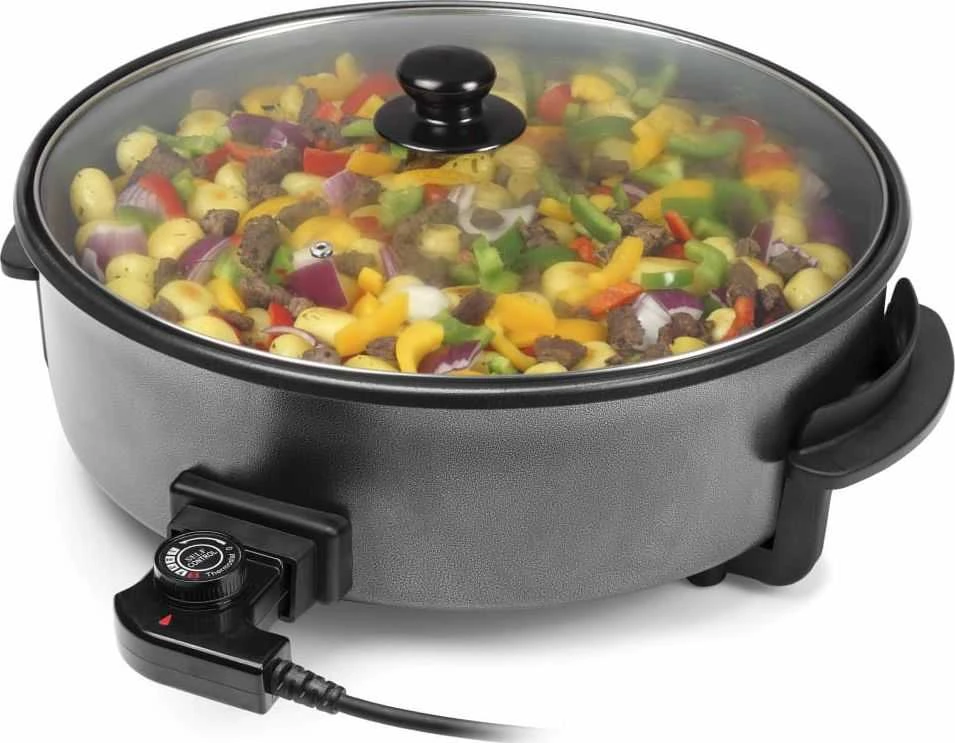 Tristar Multifunctional Grilis Pan XXL | PZ-9145 | Electric Grilis | 1500 W | Juodas