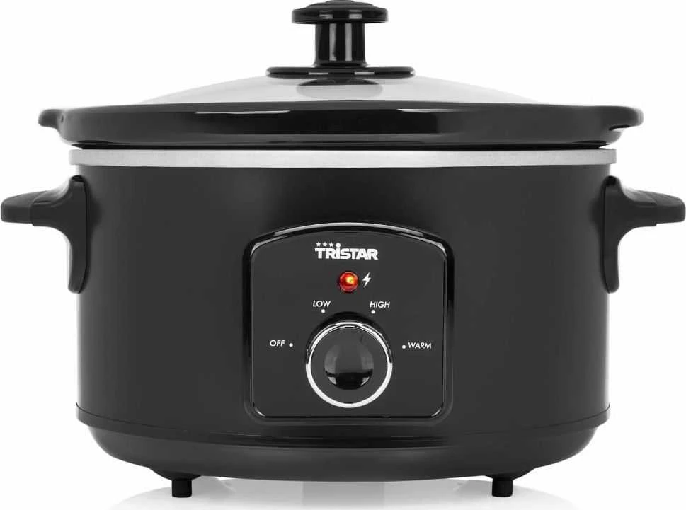 Tristar | Slowcooker | VS-3915 | 180 W | 3,5 l | Programų skaičius 3 | Juodas