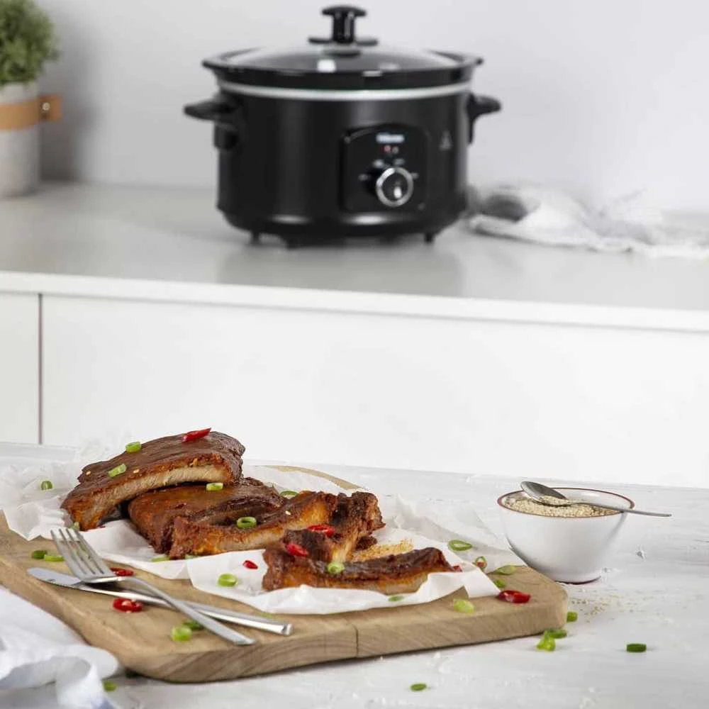 Tristar | Slowcooker | VS-3915 | 180 W | 3,5 l | Programų skaičius 3 | Juodas