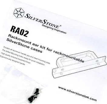 SilverStone RA02 Rackmount Kit für GD07, GD08, GD09 und GD10 - juodas