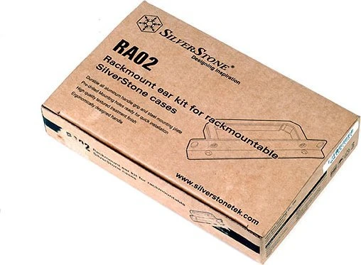 SilverStone RA02 Rackmount Kit für GD07, GD08, GD09 und GD10 - juodas