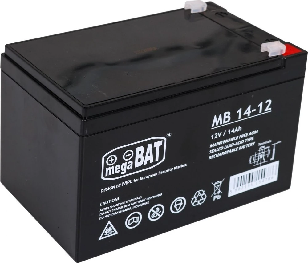 Megabat AKUMULIATORIUS 12V/14AH-MB