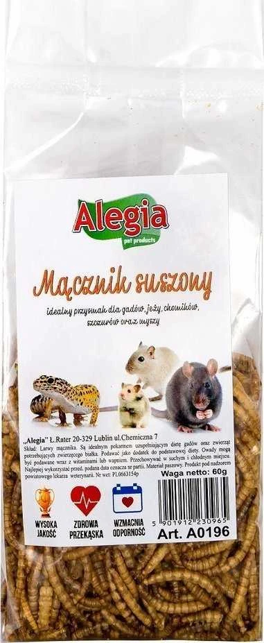 Alegia džiovinti milčiai 60g