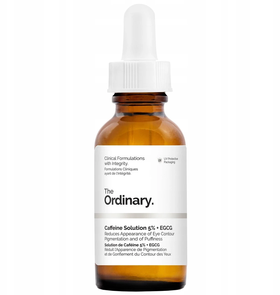 The Ordinary Caffeine Solution 5% + EGCG serumas paakiams, 30 ml