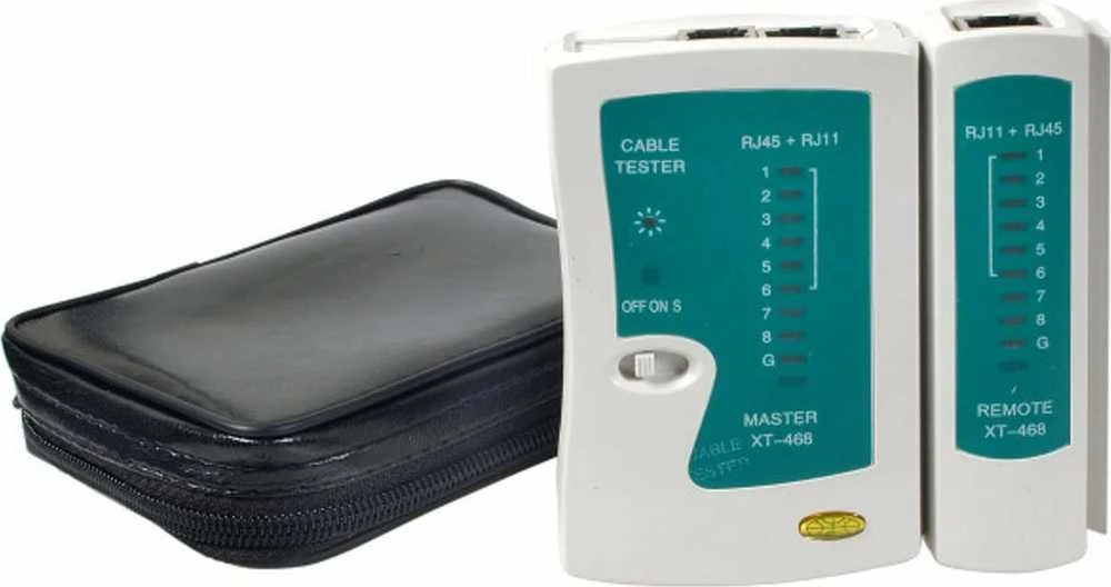 TRITON EFB Elektronik 39939.1 tinklo kabelio testeris Susukto kabelio testeris žalias, pilkas