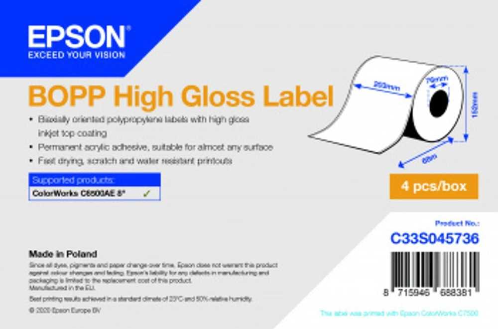 Triton Epson C33S045736 etiketės spausdinimui