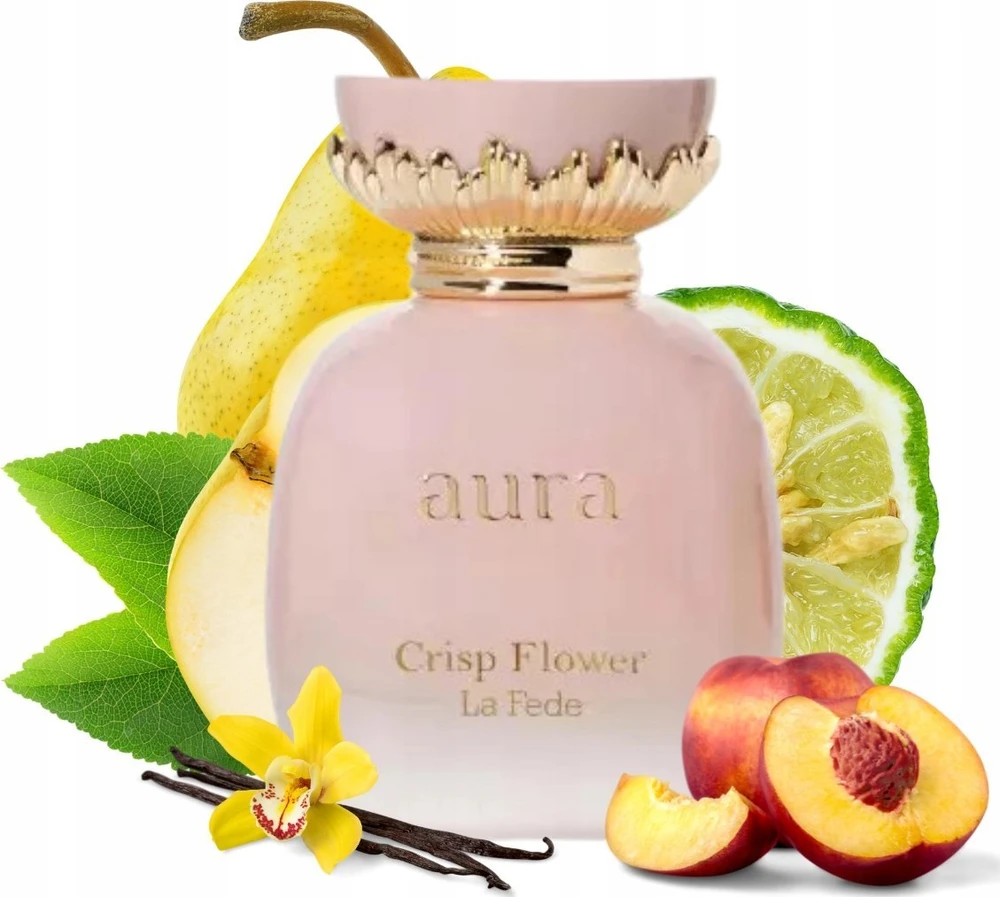 Kvepalai moterims Khadlaj La Fede Aura Crisp Flower EDT, 100 ml