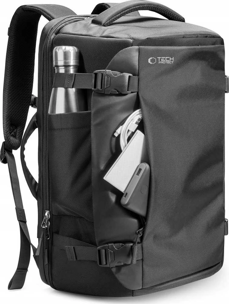 Tech-Protect Defender S40 40L Nešiojamas kompiuteris Backpack - Juodas