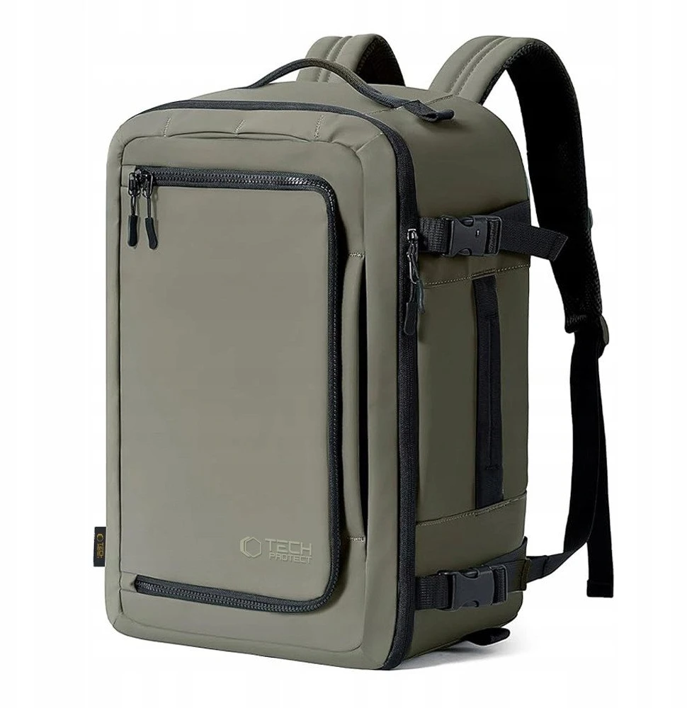 Tech-Protect Defender S50 Backpack for Ryanair & Wizzar, 20L Nešiojamas kompiuteris - Olive