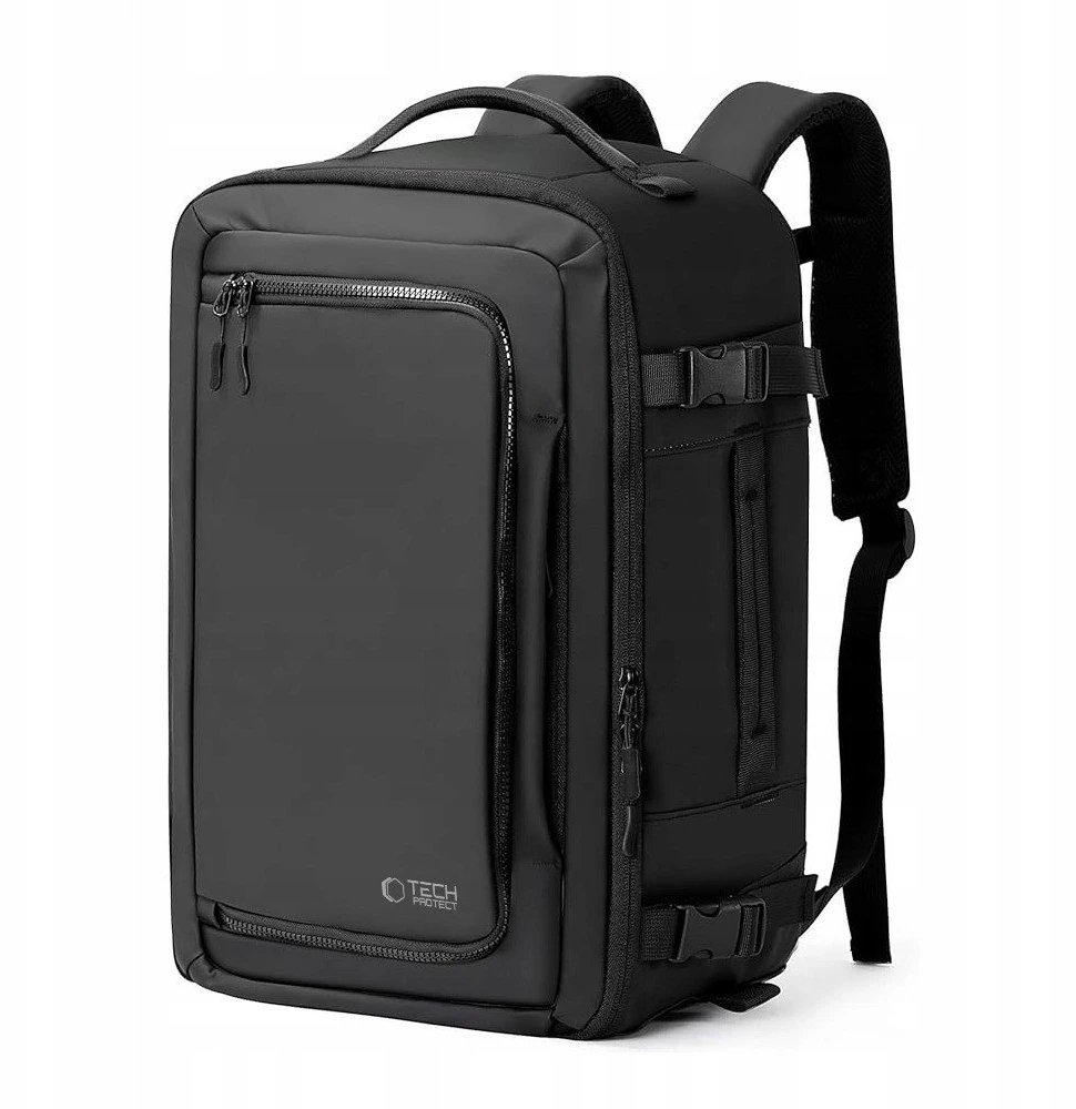 Tech-Protect Defender S50 Backpack for Ryanair & Wizzar, 20L Nešiojamas kompiuteris - Juodas