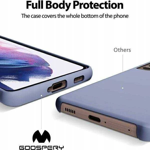 Dėklas Mercury Silicone Apple iPhone 15 Pro Max 6,7″ violetinės spalvos