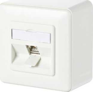 METZ CONNECT C6A modulis 1 prievadas 180° modulis AP, grynai baltas