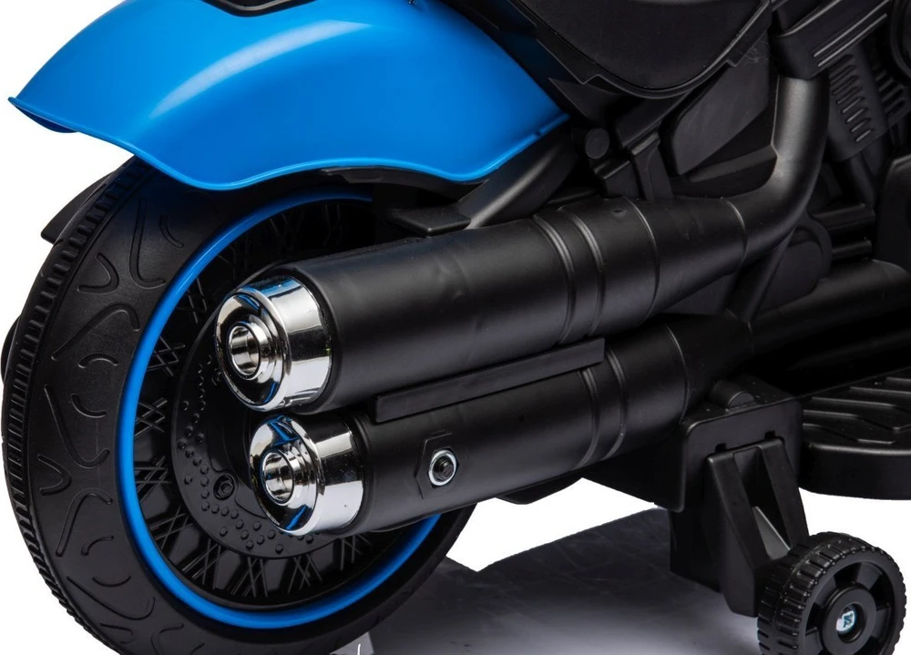 Triton Mėlyna Elektrinis motociklas Chopper FASTER, Mėlyna