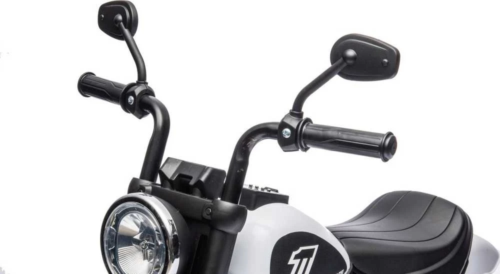 Triton Elektrinis motociklas Chopper FASTER, Baltas