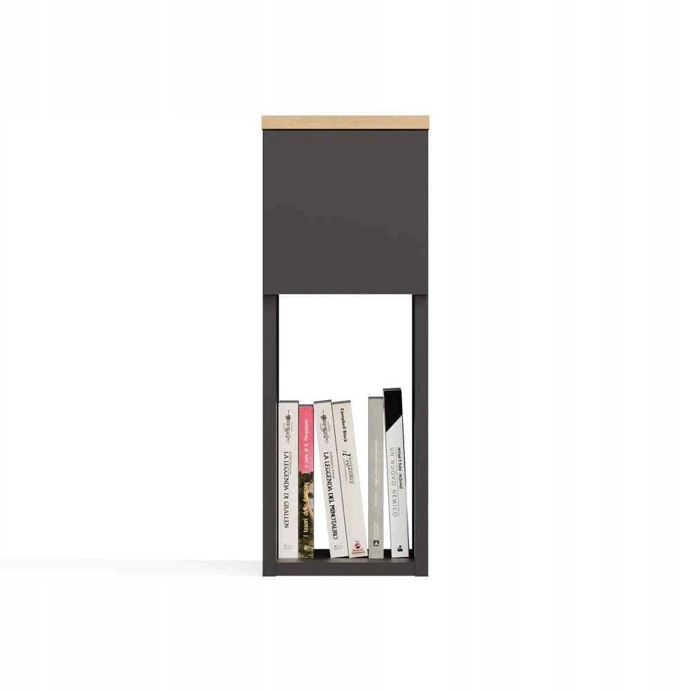 Top E Shop GALAX 20/1S naktinis staliukas, antracito/artisan