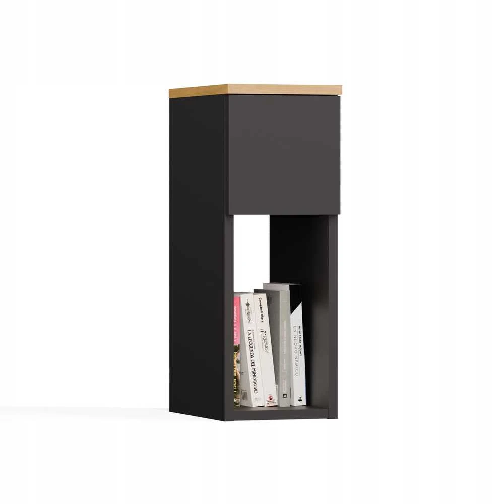 Top E Shop GALAX 20/1S naktinis staliukas, antracito/artisan