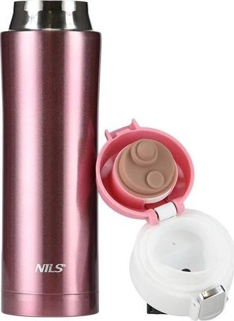 Triton NCB10 rožinė Termo puodelis NILS