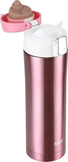 Triton NCB10 rožinė Termo puodelis NILS
