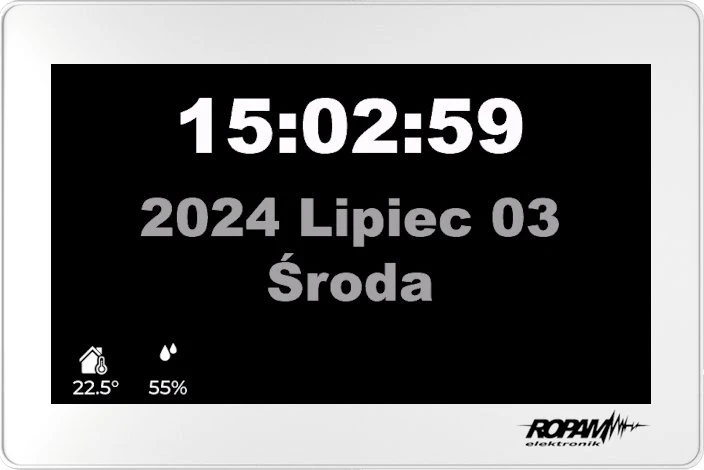 Ropam Elektronik Sc ROPAM TPR-7W lietimui jautrus skydelis