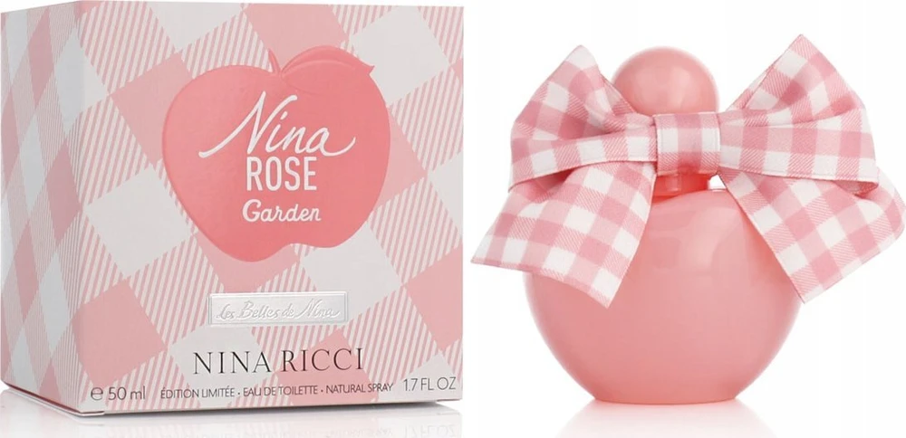 Nina Ricci Nina Rose Garden EDT tualetinis vanduo moterims, 50 ml