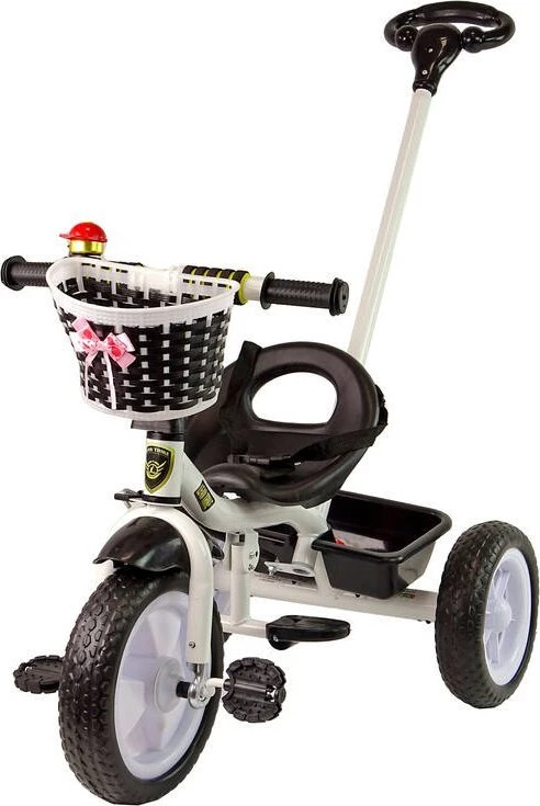 Lean Trike Vaikiškas triratukas su reguliuojamu vairu ir EVA ratais