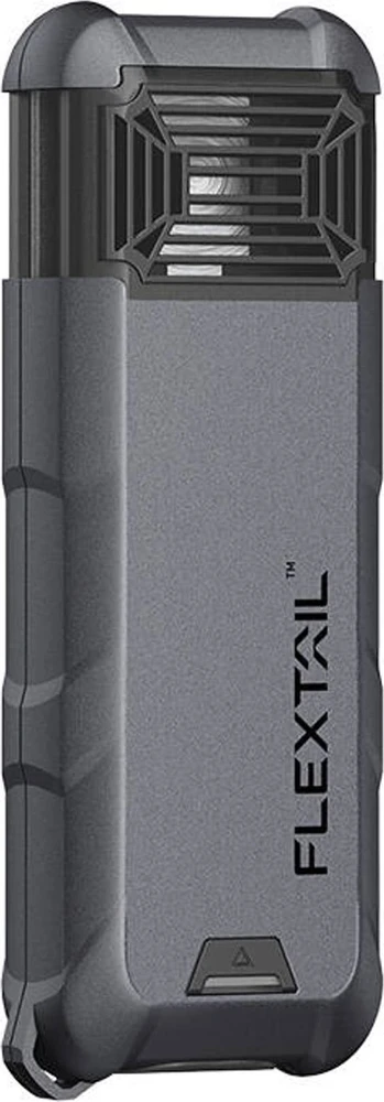 Nešiojamas du viename uodus atbaidantis Flextail Max Repel S (pilkas)