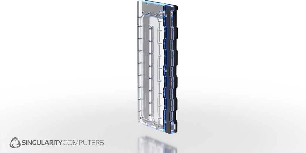 Triton Singularity Computers Wraith 2.0 Elite - Distro Plate - juodas