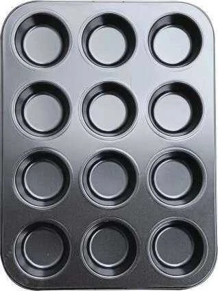 Berretti Triton Torta 12 bandelių skardelės Juoda Non-Stick 35 cm