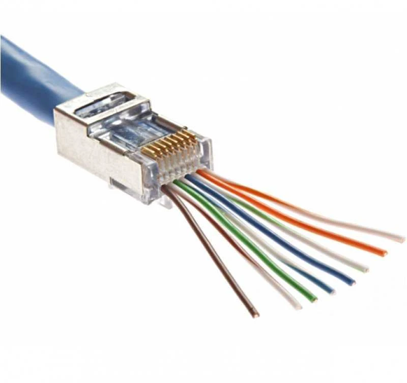 Triton MODULINIS EKRANUOTAS KIŠTUKAS RJ45T/6-EKRANAS*P100 TIPAS EZ