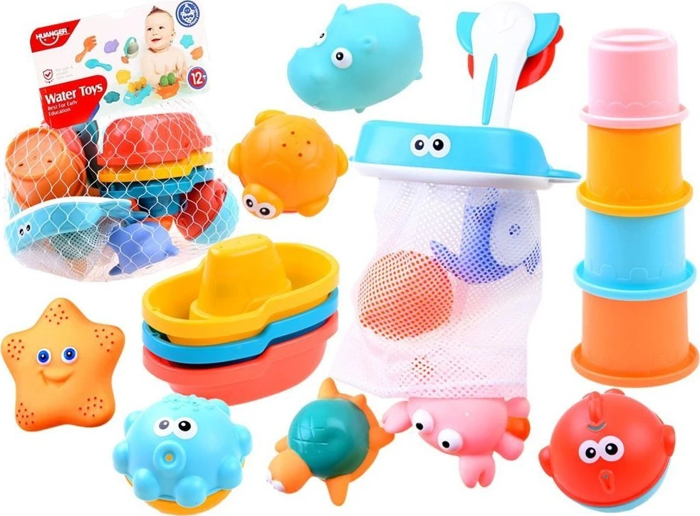 Jokomisiada „Bath Toys“ rinkinio organizatoriaus laivai ZA3405