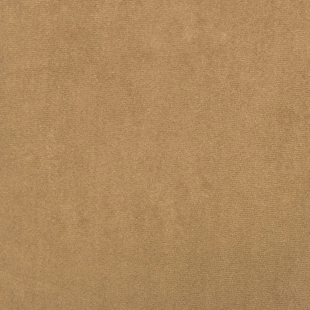 Trivietė sofa su pakoja, rudos spalvos, 180cm, aksomas
