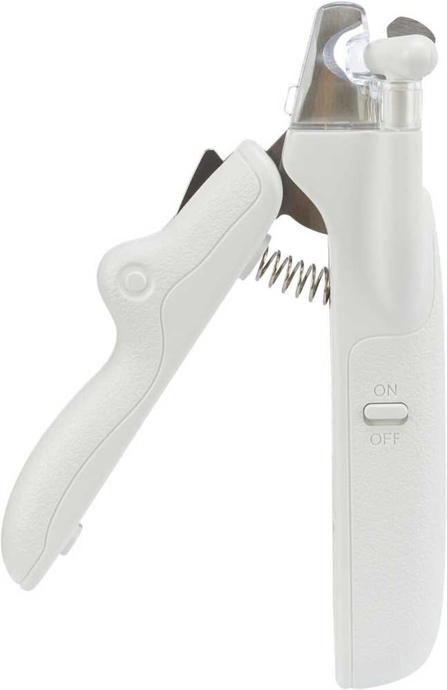Trixie 23800, Cat, Scissors nail clipper, Plastic, Nerūdijantis plienas, Baltas, 150 mm