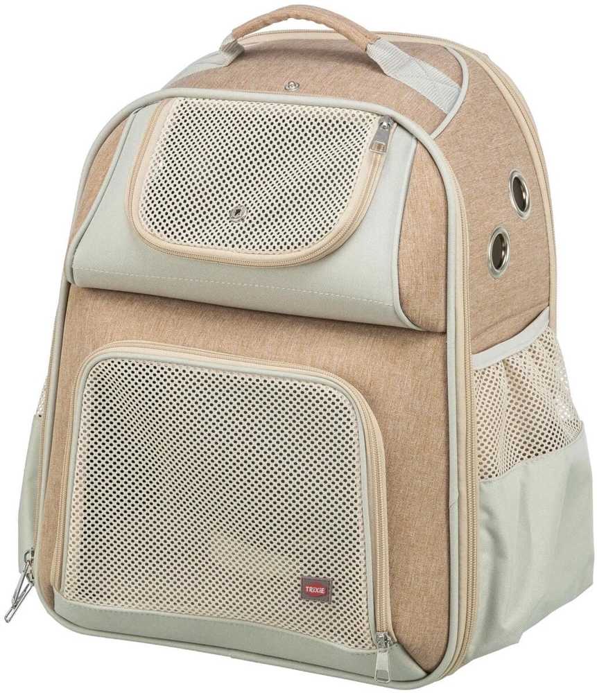 Trixie 28831, Soft pet carrier, Backpack pet carrier, Dog, 7kg, Top & front load, rusvai gelsvas