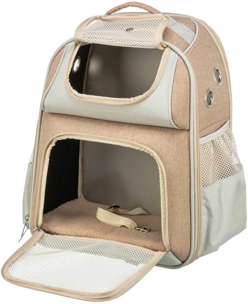 Trixie 28831, Soft pet carrier, Backpack pet carrier, Dog, 7kg, Top & front load, rusvai gelsvas