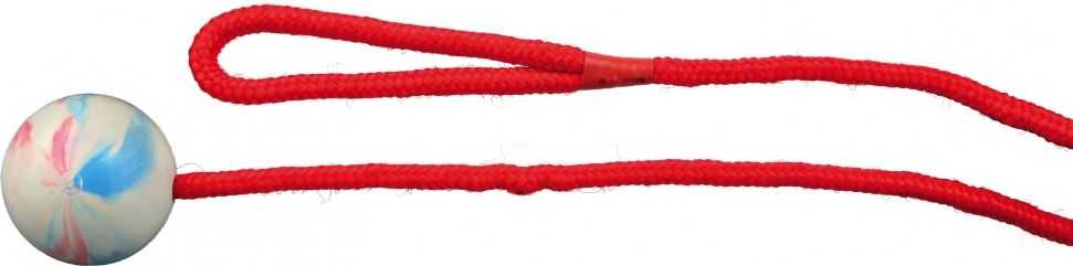 Trixie Žaislas Kamuolys guminis ant virvės 7cm/30cm