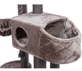 Trixie Andreas XXL, stovintis draskyklė katėms, kapučino spalvos, 70 x 190 x 48 cm, 2 dėžės