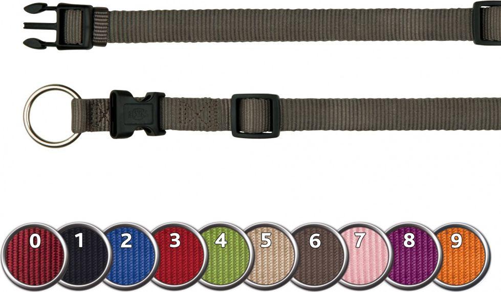 TRIXIE Premium antkaklis, XXS-XS 15-25cm/10mm, raudonas