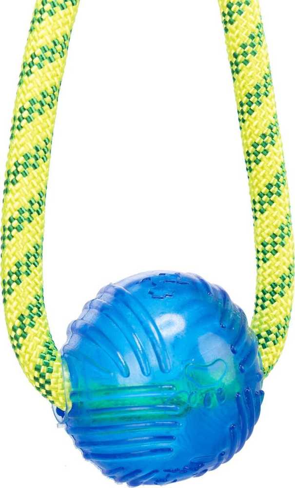 TRIXIE Aqua Toy virvė su kamuoliu, plūduriuojantis, poliesteris/TPR, 6x40cm
