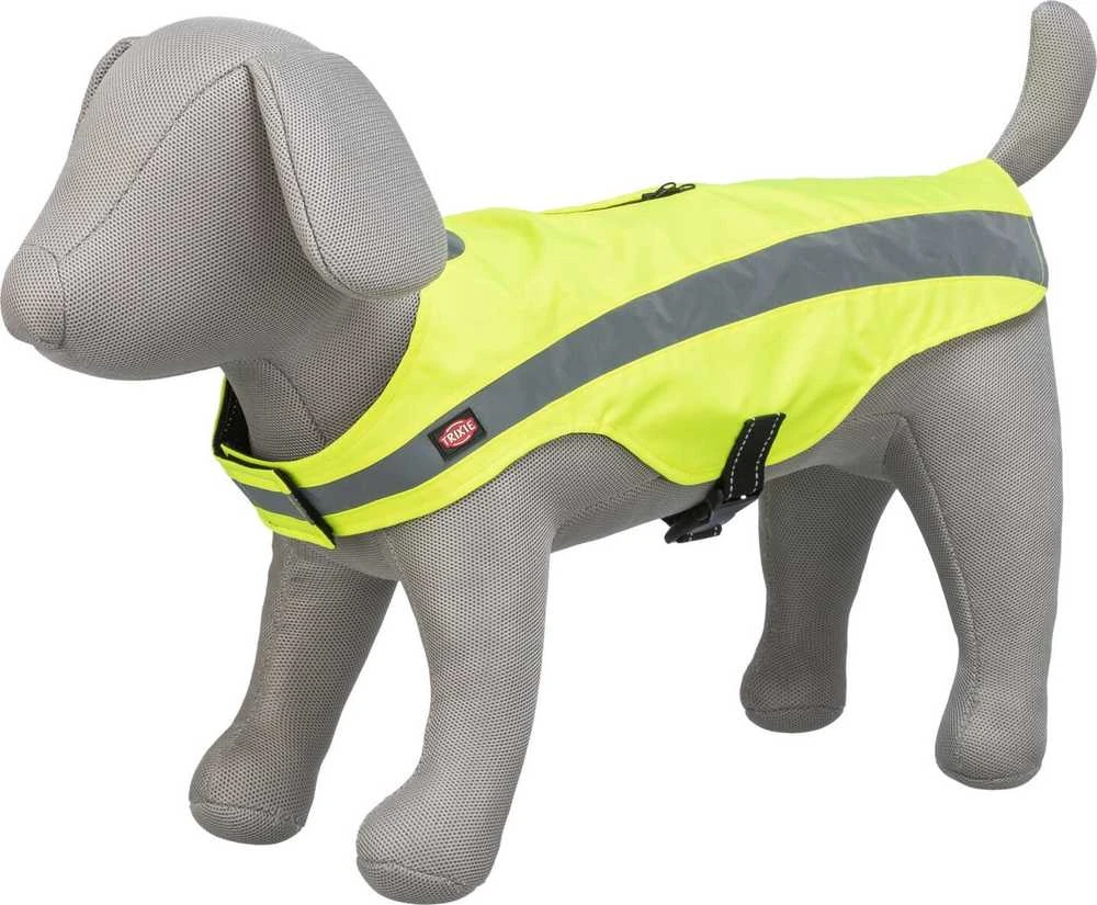 Trixie Šviesą atspindinti liemenė, šuniui, M: 50 cm, geltona