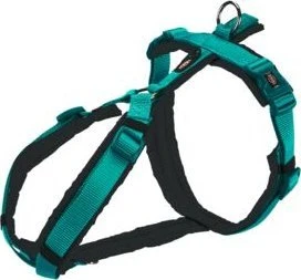 Trixie Premium Trekking, šunų pakinktai, raudonas/grafitas, juostos juosta, M–L: 62–74 cm/25 mm