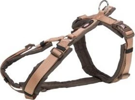 Trixie Premium Trekking, šunų pakinktai, raudonas/grafitas, juostos juosta, M–L: 62–74 cm/25 mm