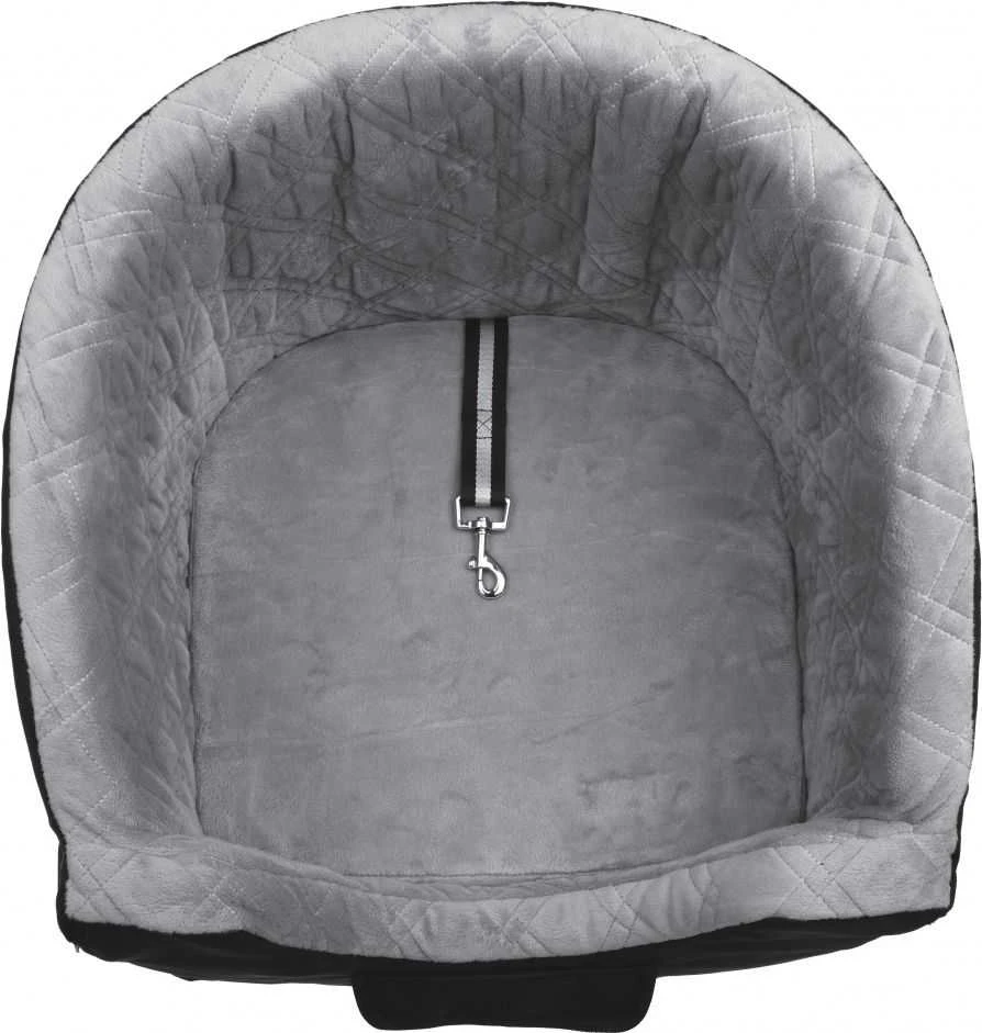 Trixie autokėdutė 41 × 39 × 42 cm pilkai juoda
