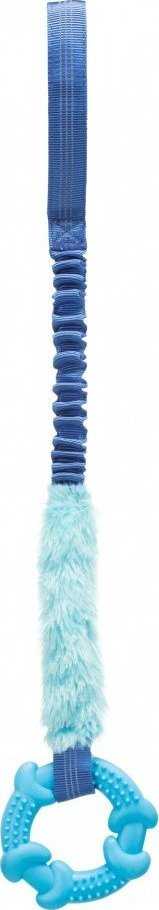 Trixie Bungee Tugger su ringiem, Žaislas, skirtingos spalvos, o 10/56 cm, su amortyzatorem