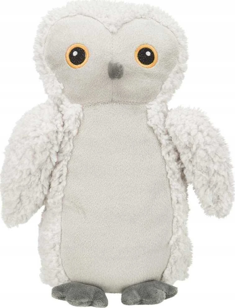 Trixie Be Eco* Sowa Emily, žaislas, šuniui, pliušinis, 28 cm, su dźwiękiem