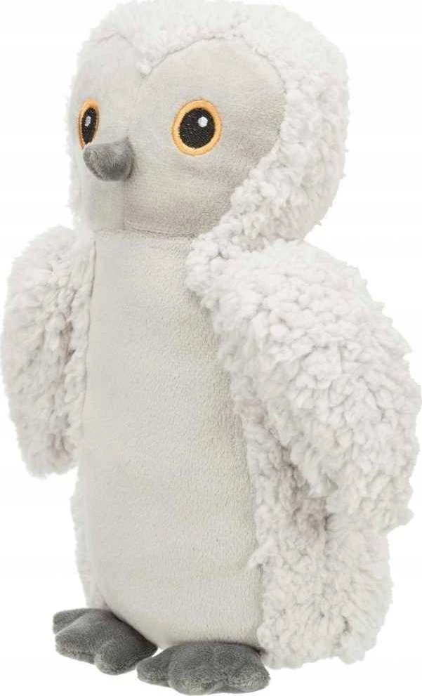 Trixie Be Eco* Sowa Emily, žaislas, šuniui, pliušinis, 28 cm, su dźwiękiem