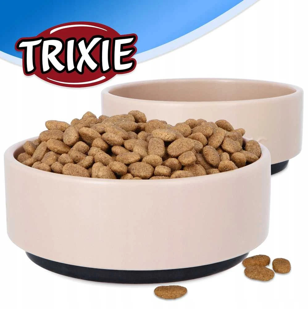 Trixie Be Nordic dubenėlis Taupe Ceramika/Guma 1,2l