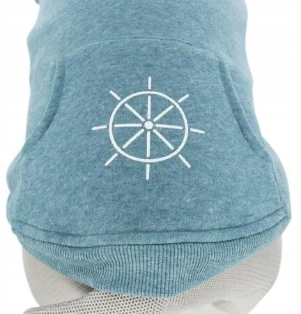 Trixie BE NORDIC Flensburg bluza su kapturem, petrol, L: 62 cm